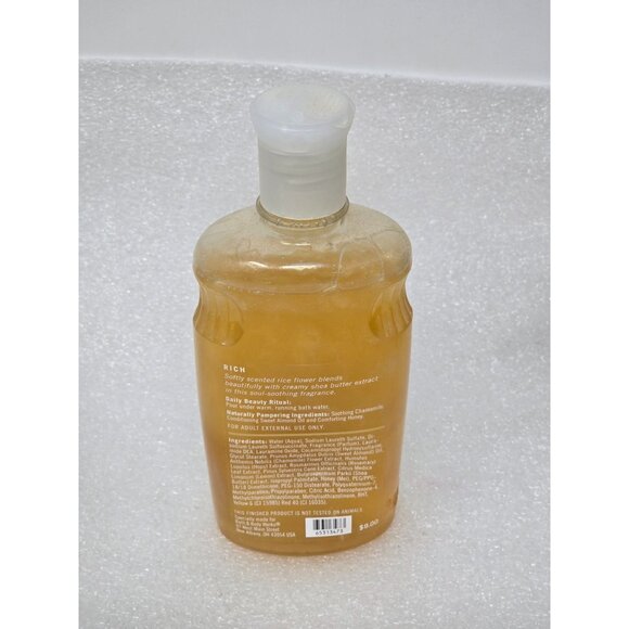 Bath & Body Works Rice Flower & Shea Bubble Bath 10 Fl Oz - Picture 2 of 2